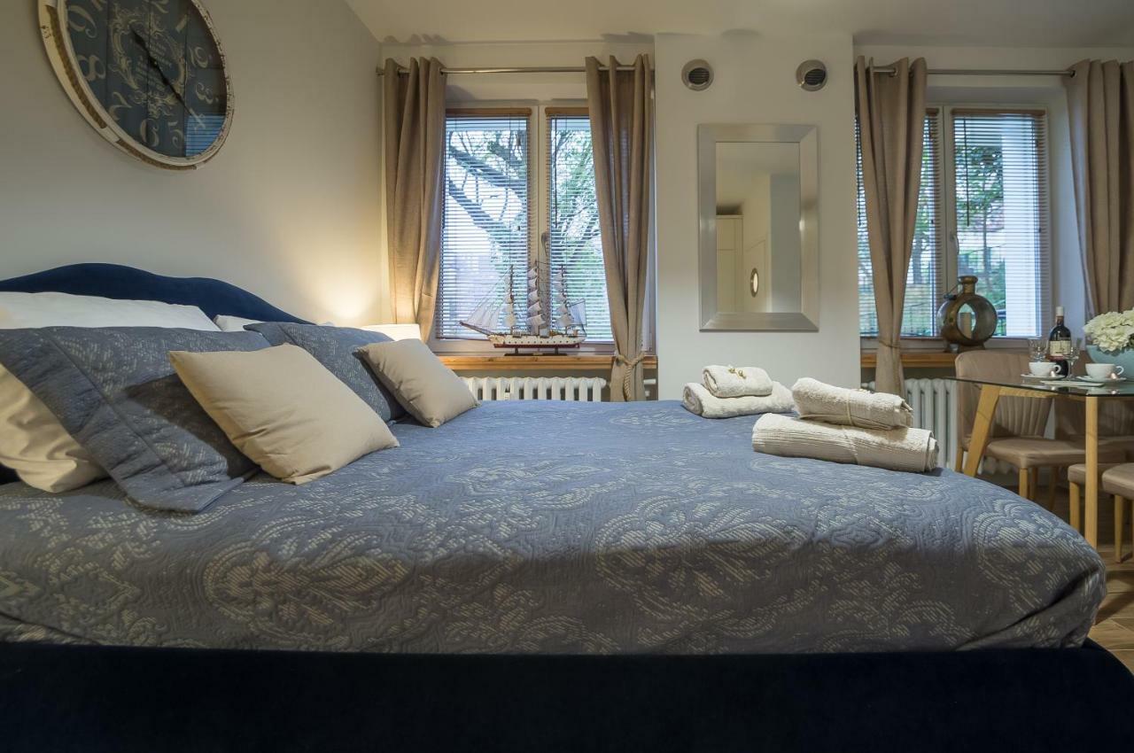 Blue Boat Apartment Sopot Bagian luar foto